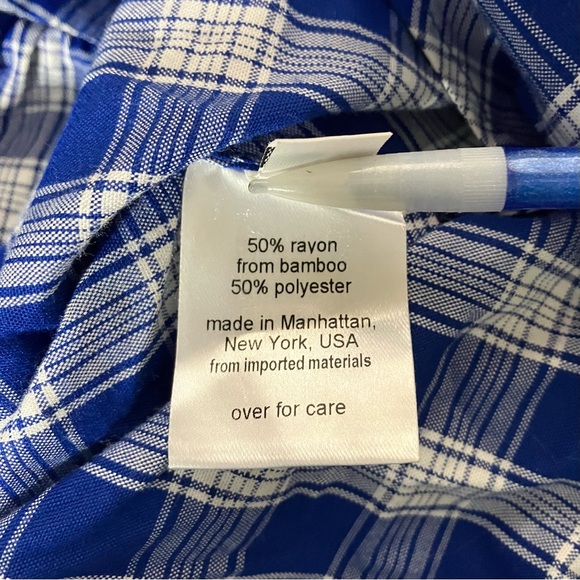 Rachel Comey Blush Shirt Corte Plaid - Picture 6 of 7